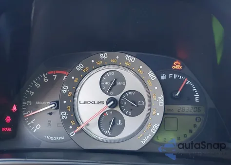 2003 Lexus Is 300 z USA, uszkodzony, nr VIN JTHBD192430074399